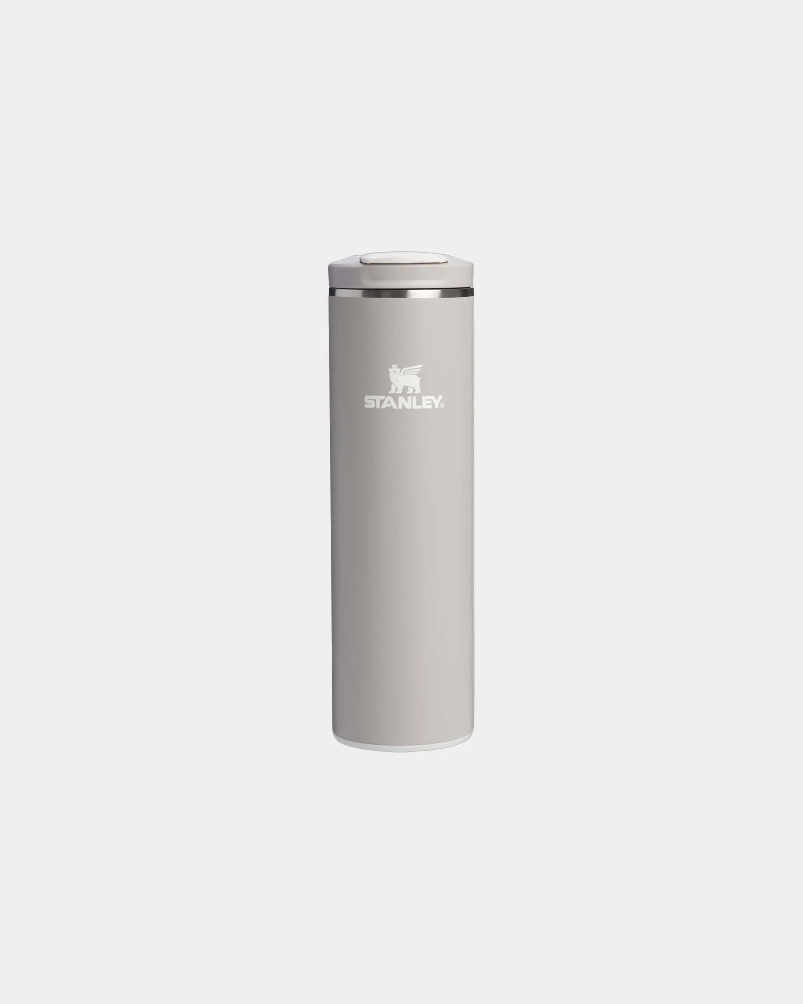 Promotional recycled stainless steel travel mug 470ml - Grey
