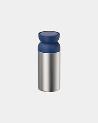 Custom insulated stainless steel mug 350ml - Bright Blue