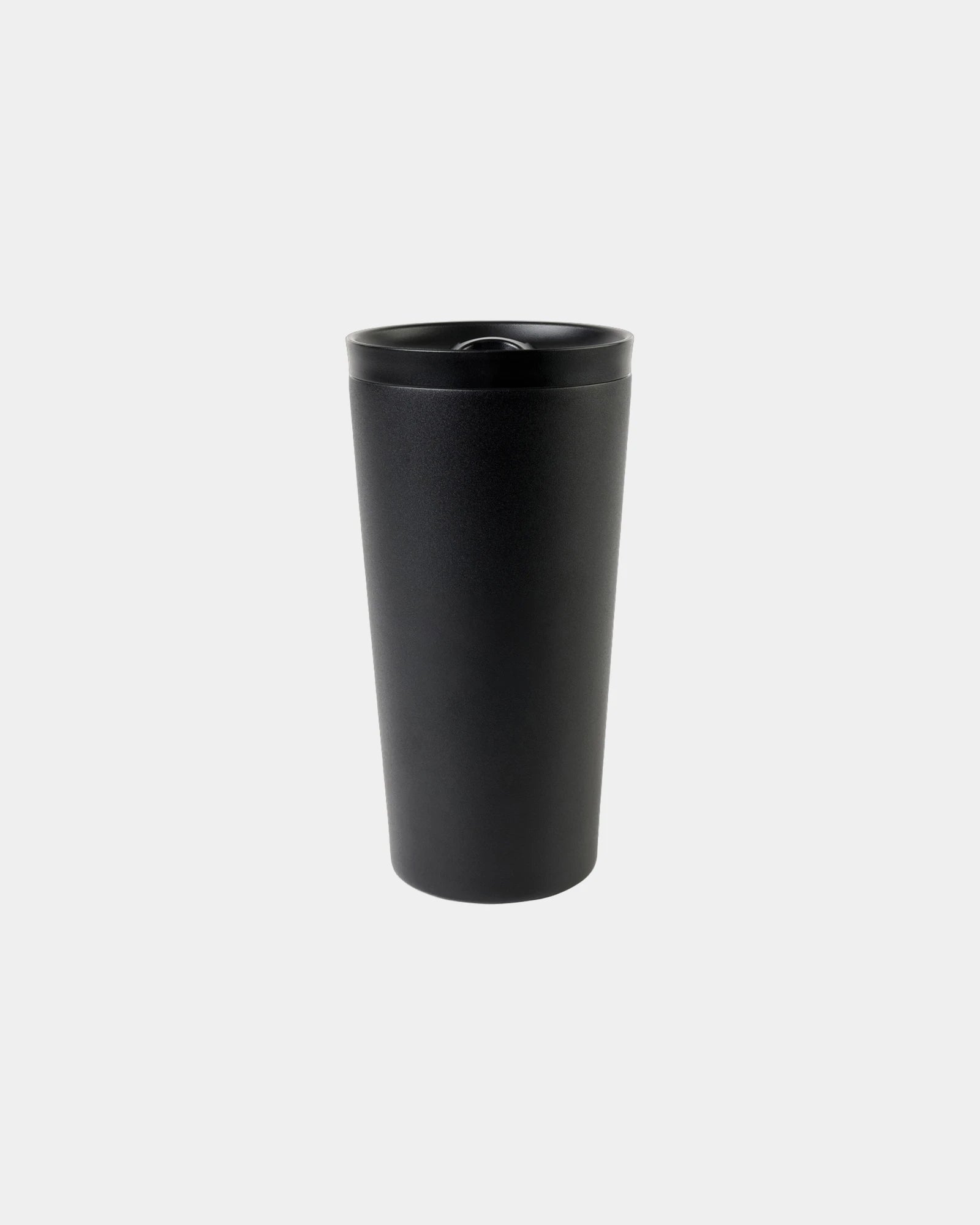 Promotional insulated recycled steel mug 500ml - Black