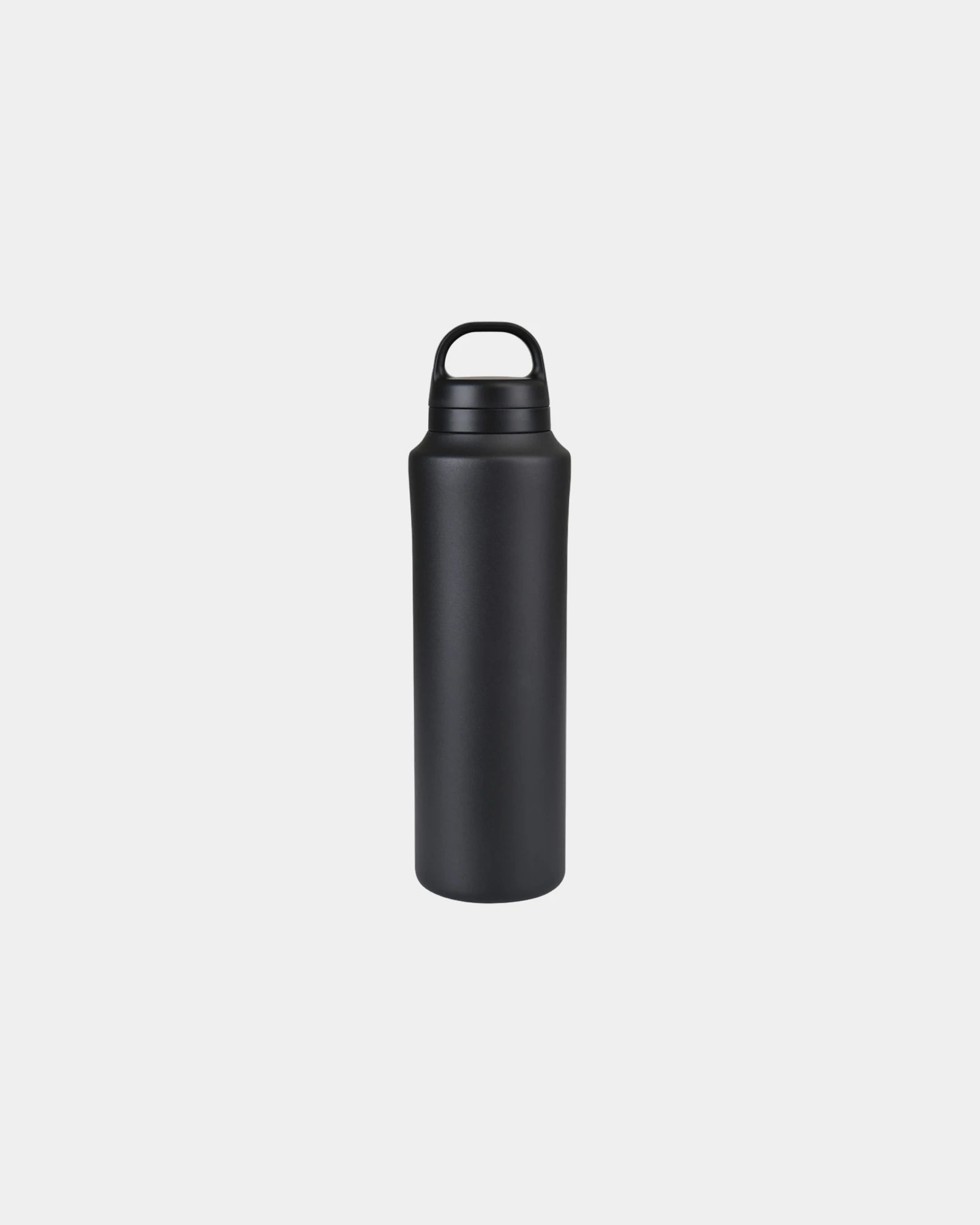 Promotional recycled stainless steel 740ml water bottle - Black