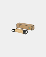 Promotional recycled plastic torch with bamboo carabiner - 2