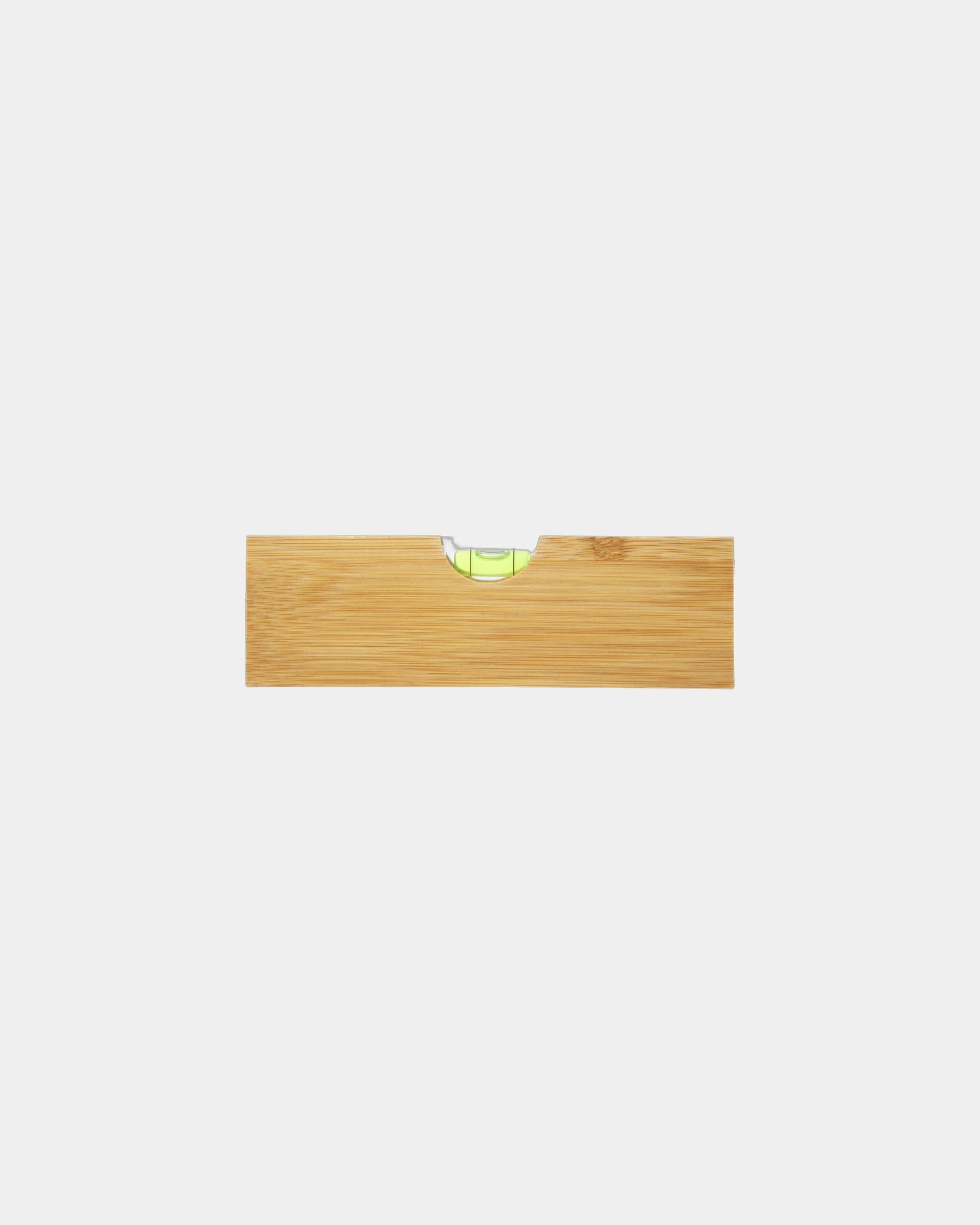 Promotional bamboo spirit level with bottle opener - 1