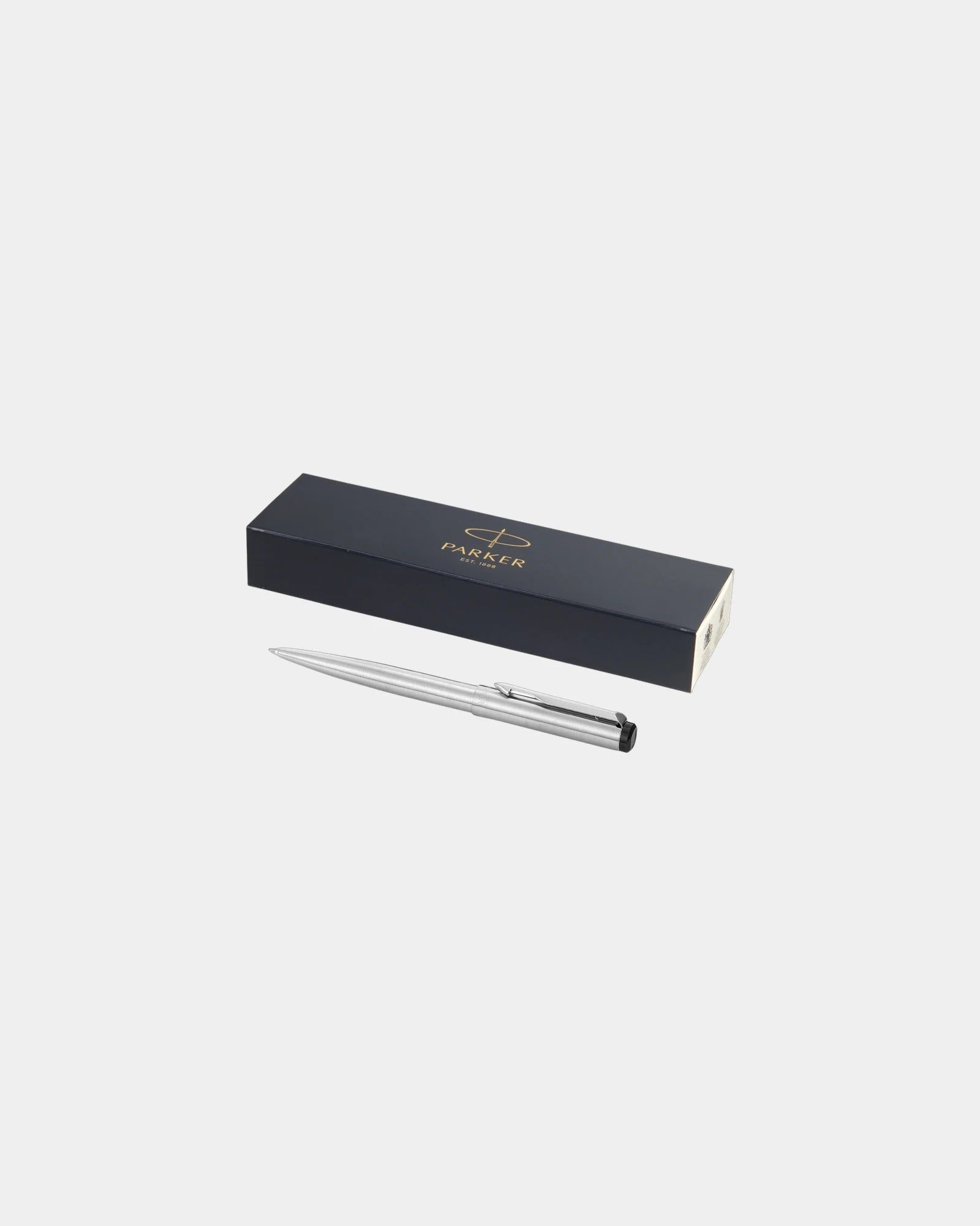 Custom eco-friendly stainless steel Parker ballpoint pen - Silver