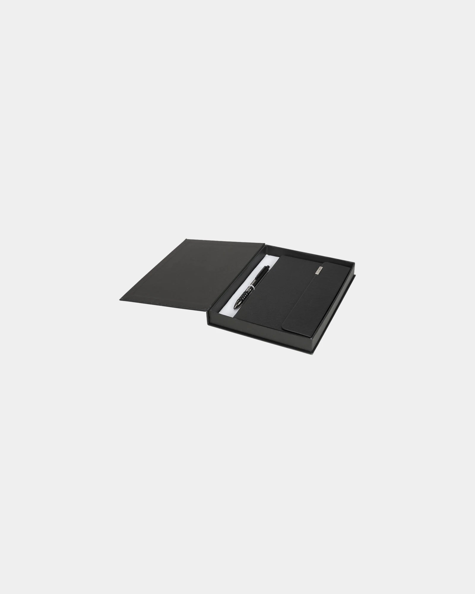 Custom eco-friendly Tactical gift set with notebook - Black