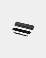 Promotional eco-friendly metal ballpoint pen Lento - Black