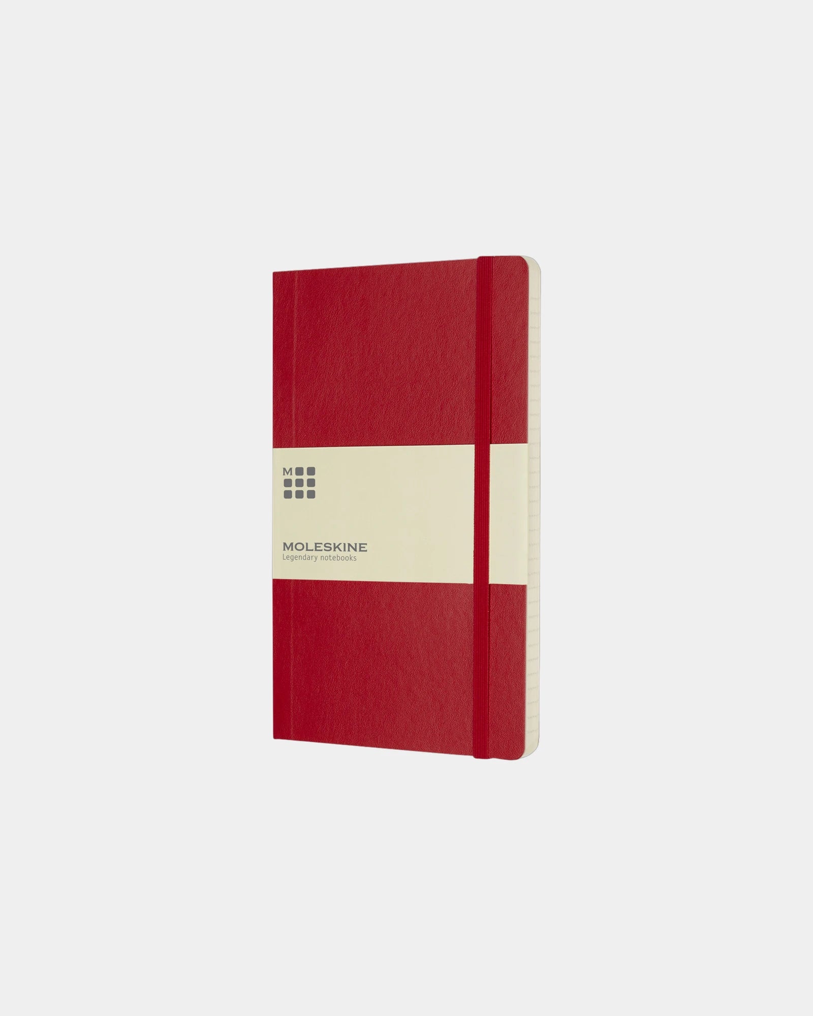 Custom eco-friendly Moleskine Classic L notebook - Scarlet
