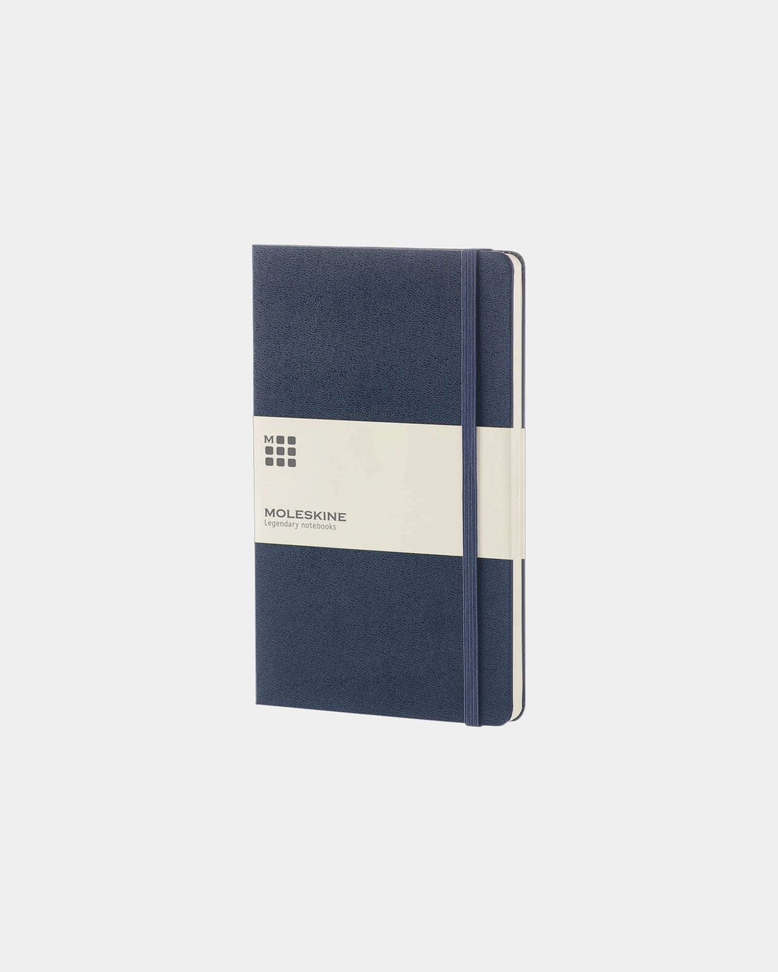 Custom eco-friendly Moleskine Classic L notebook - Sapphire Blue