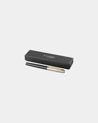 Custom luxurious roller pen with gold accents - Black