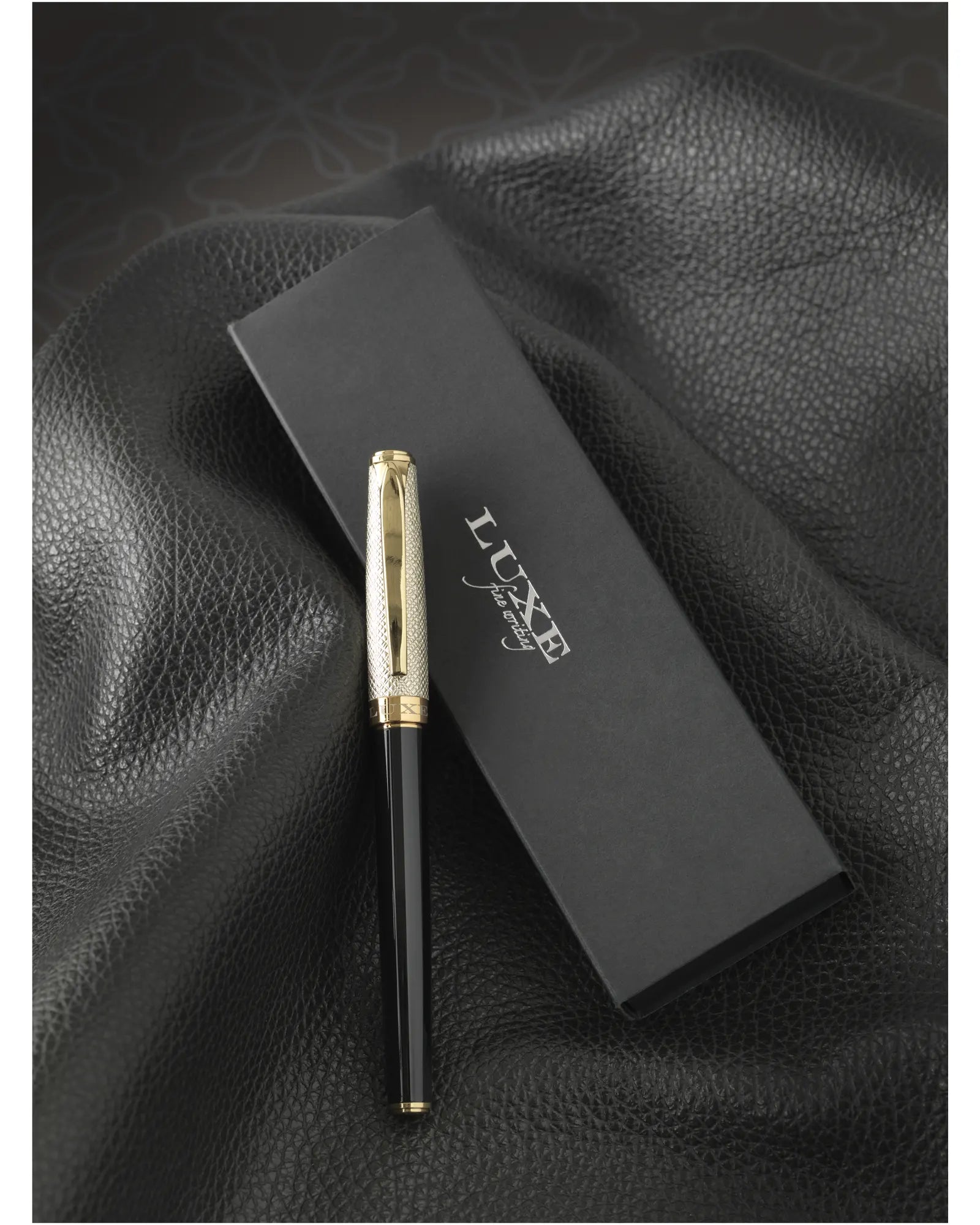 Custom luxurious roller pen with gold accents - 4