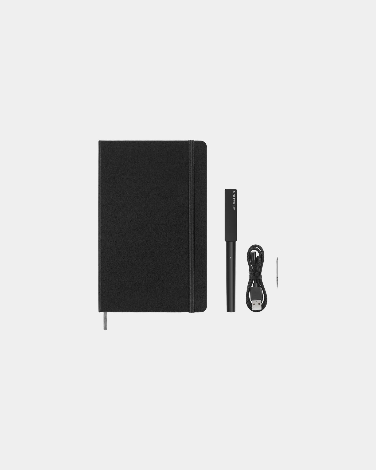Custom eco-friendly Moleskine Smart writing set - Black