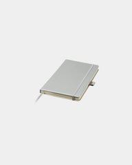 Custom eco-friendly A5 notebook - Silver