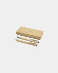 Custom bamboo pen set for elegant writing - Natural