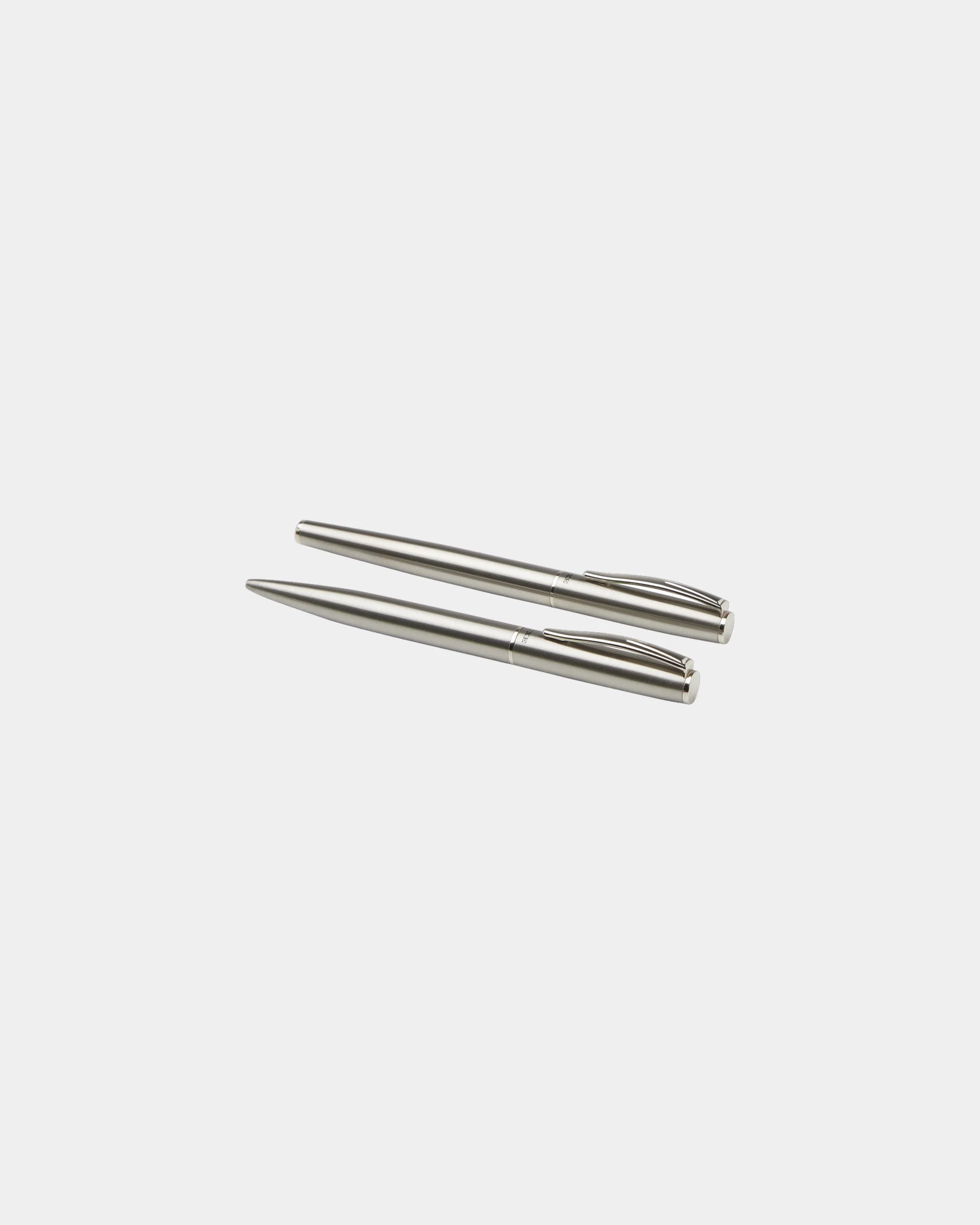 Promotional recycled stainless steel pen set - 2