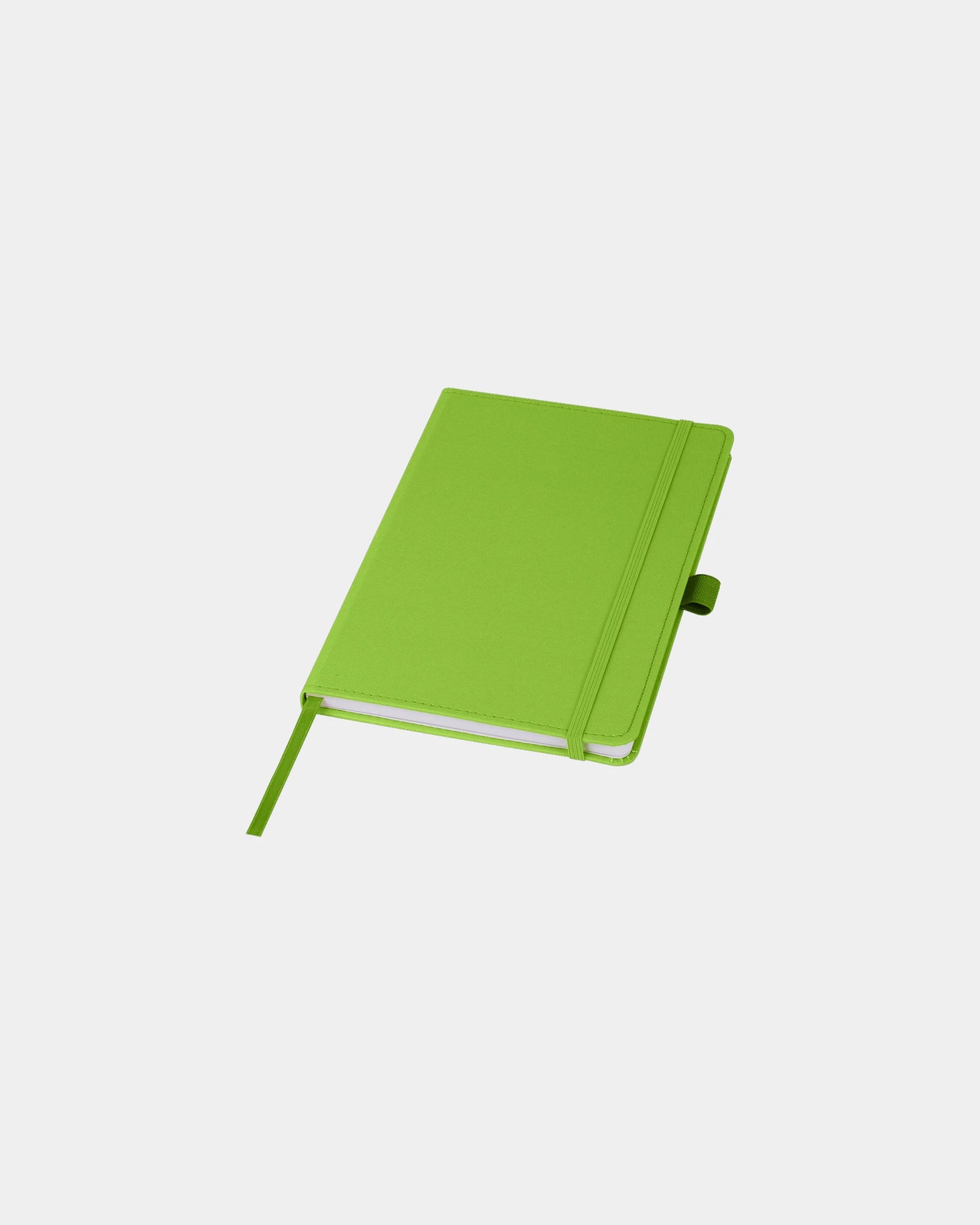 Custom recycled ocean plastic notebook - Apple Green