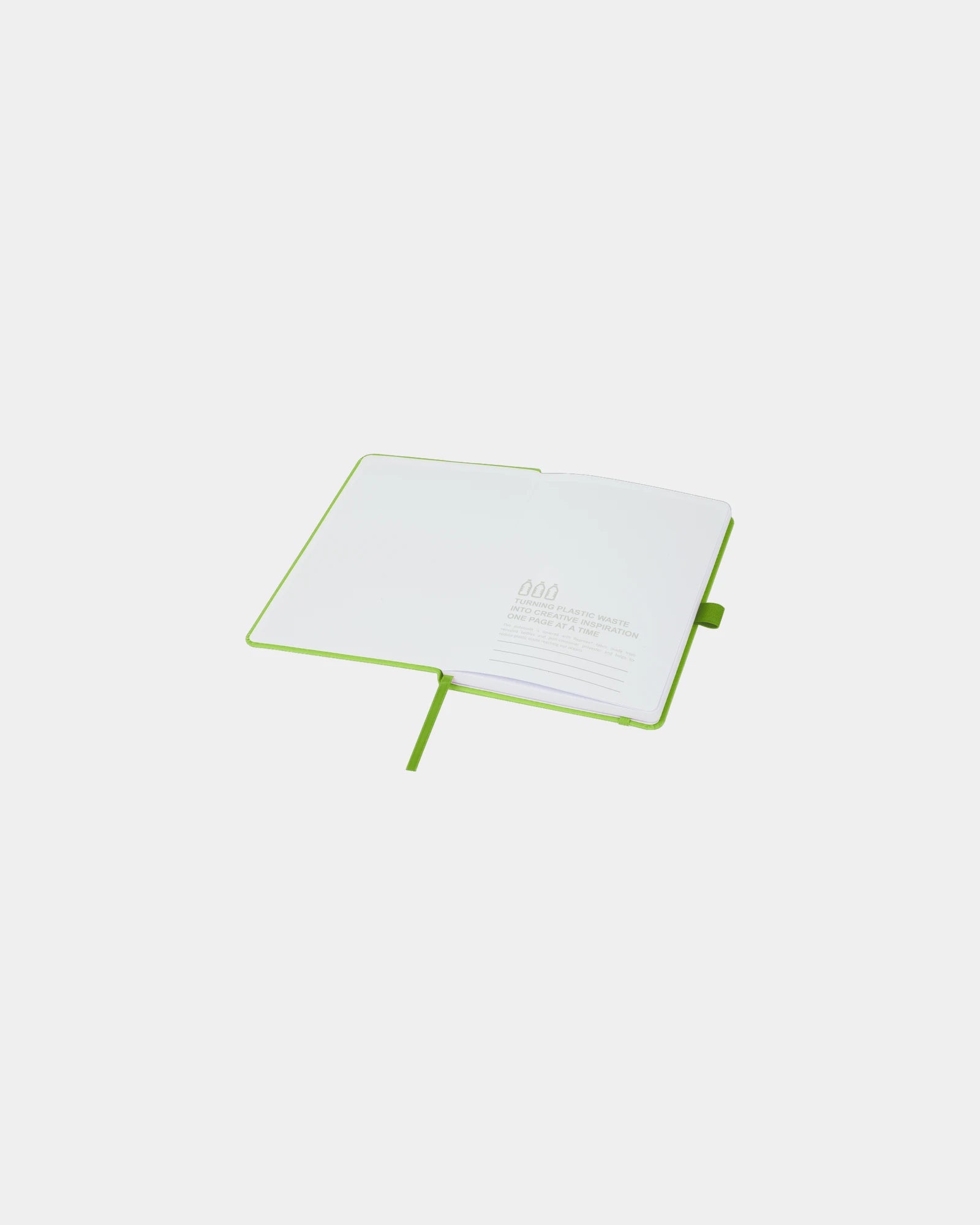 Custom recycled ocean plastic notebook - 15