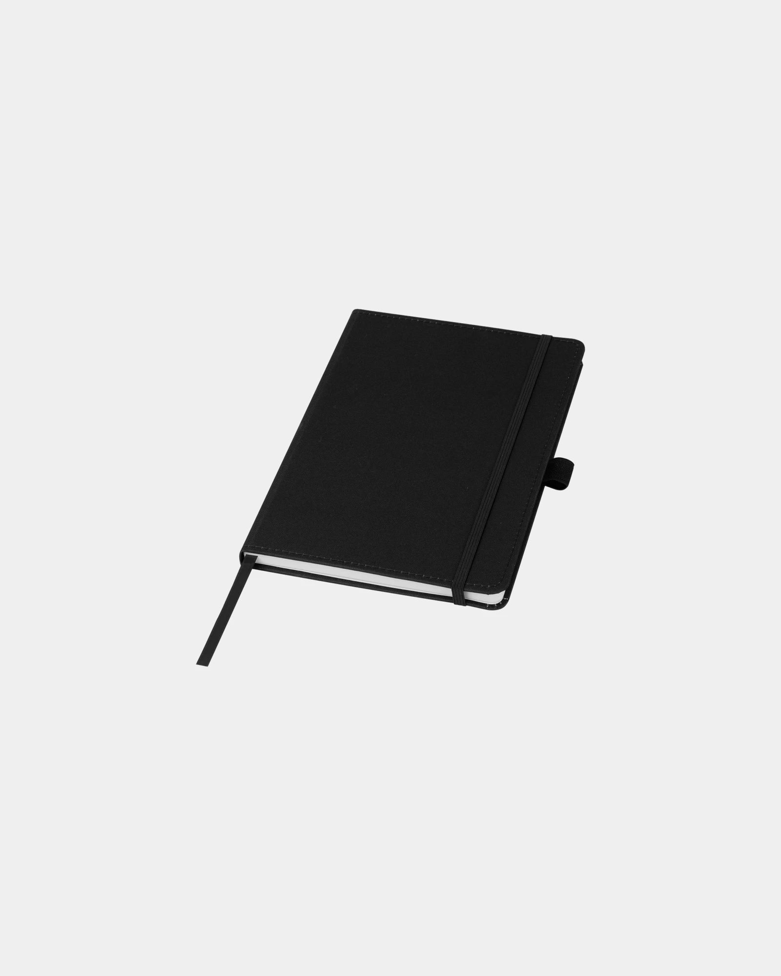 Custom recycled ocean plastic notebook - Black