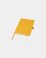 Custom recycled ocean plastic notebook - Yellow