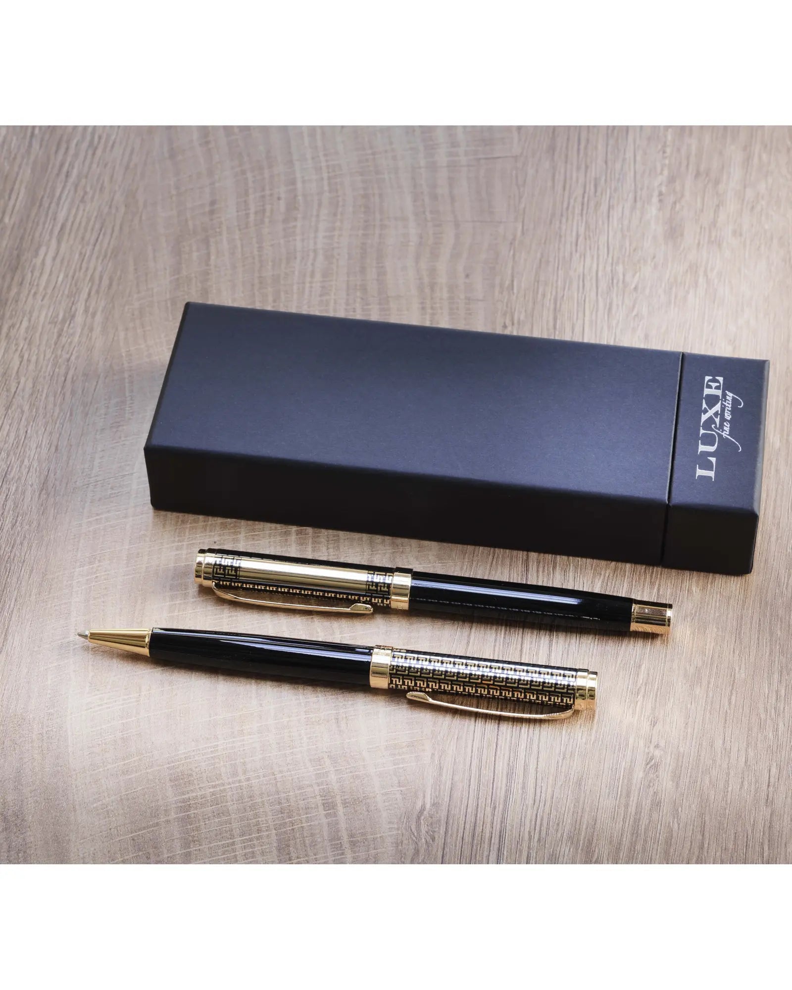 Custom recycled brass pen set Legato - 4