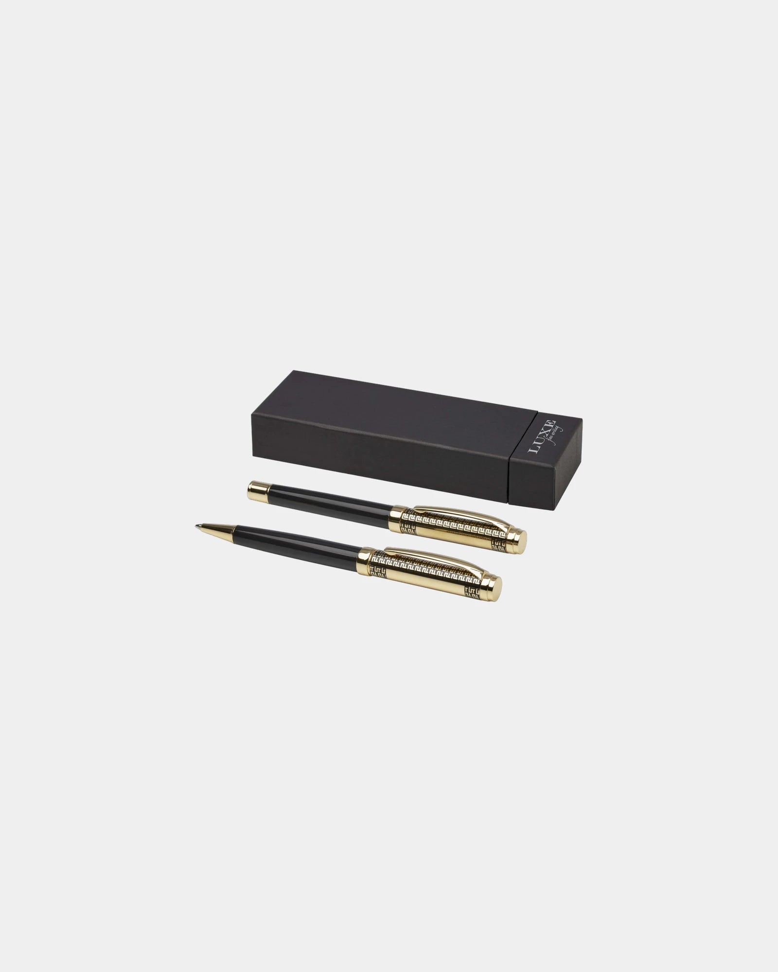 Custom recycled brass pen set Legato - Gold
