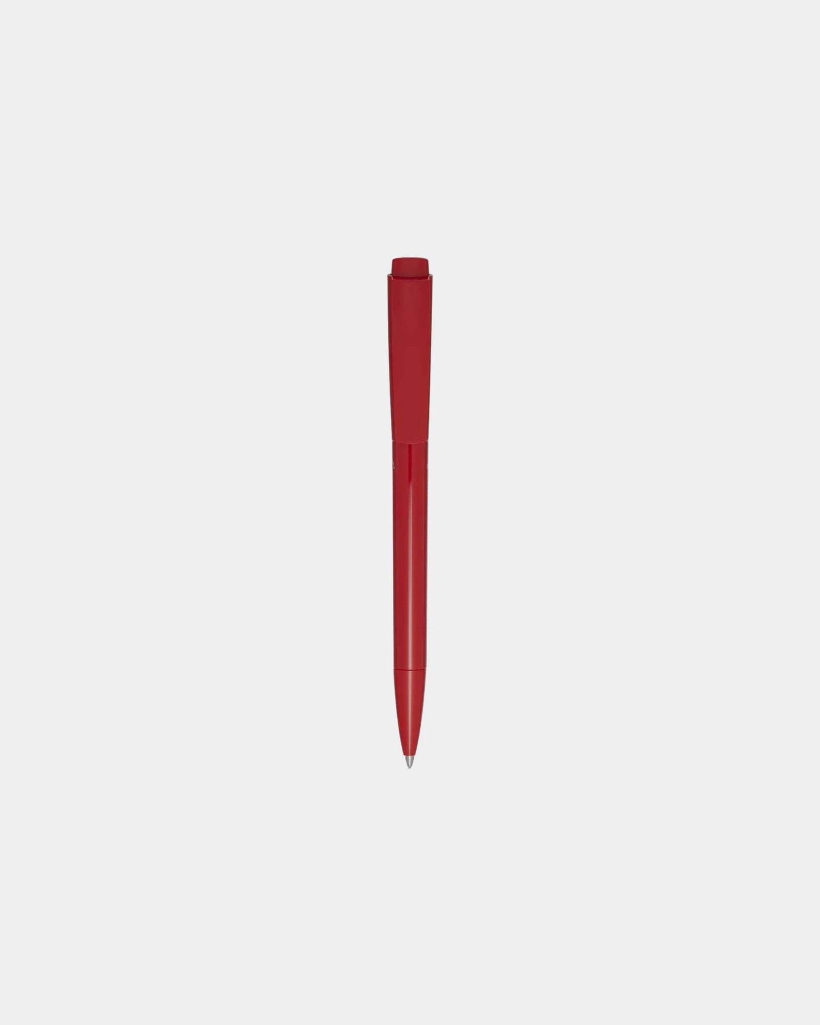 Promotional recycled plastic ballpoint pen - Red