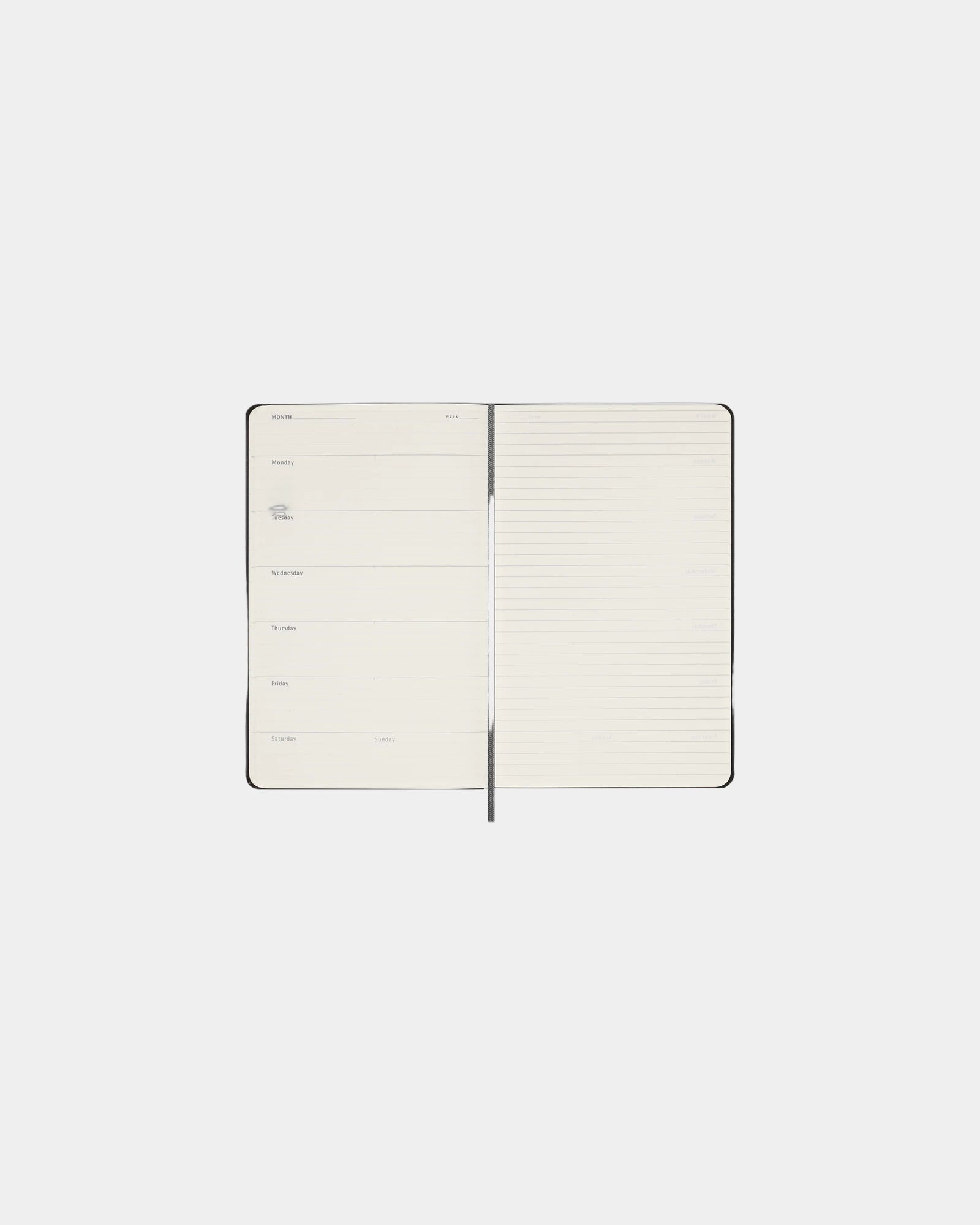 Custom Moleskine Undated Weekly Planner with Hard Cover - 3