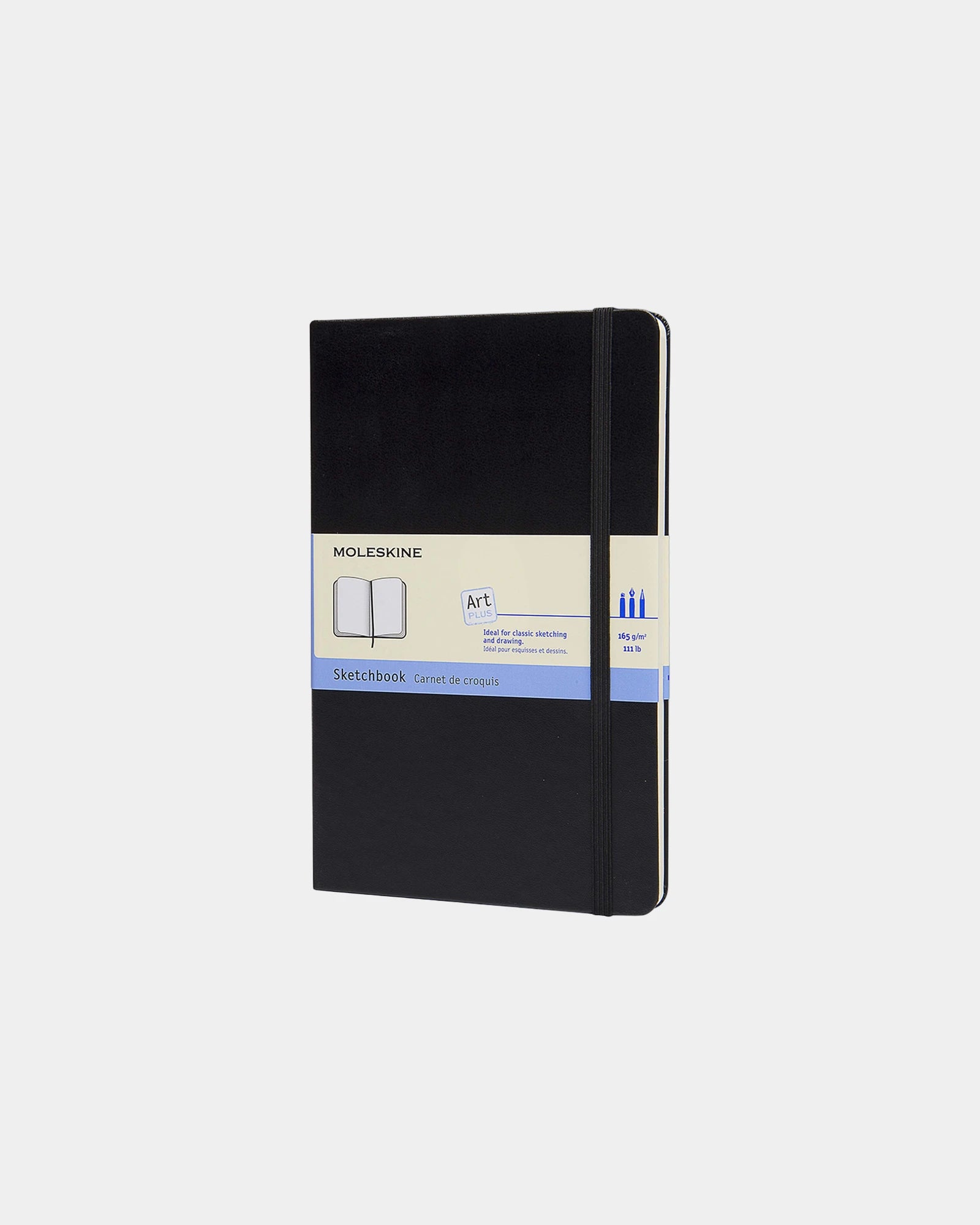 Custom Personalized Moleskine watercolor album - Black