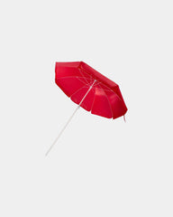 Custom polyester beach parasol 162 cm Zenith - Red