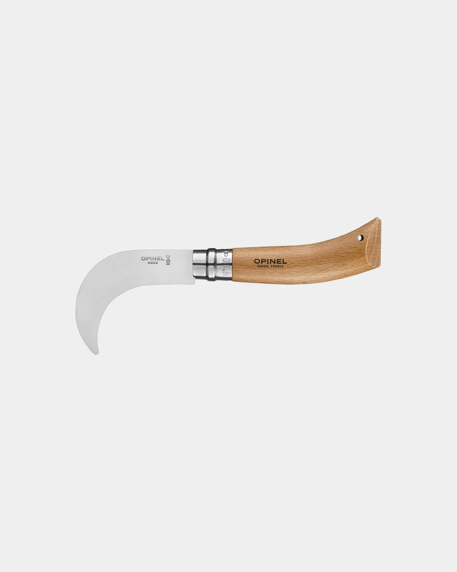 Couteau de jardin acier inoxydable Opinel Serpette N°10 à personnaliser - Beige