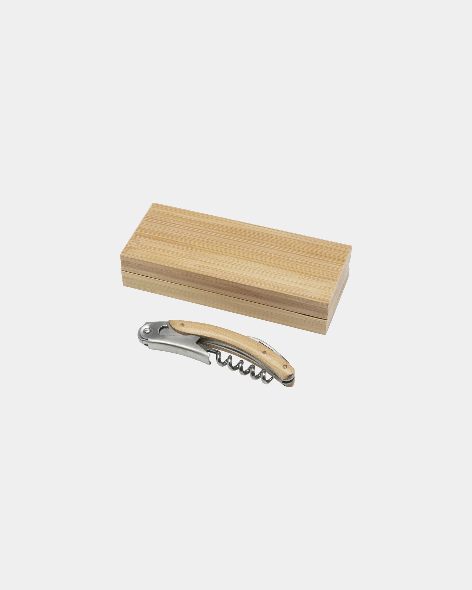 Promotional stainless steel wine sommelier - Natural