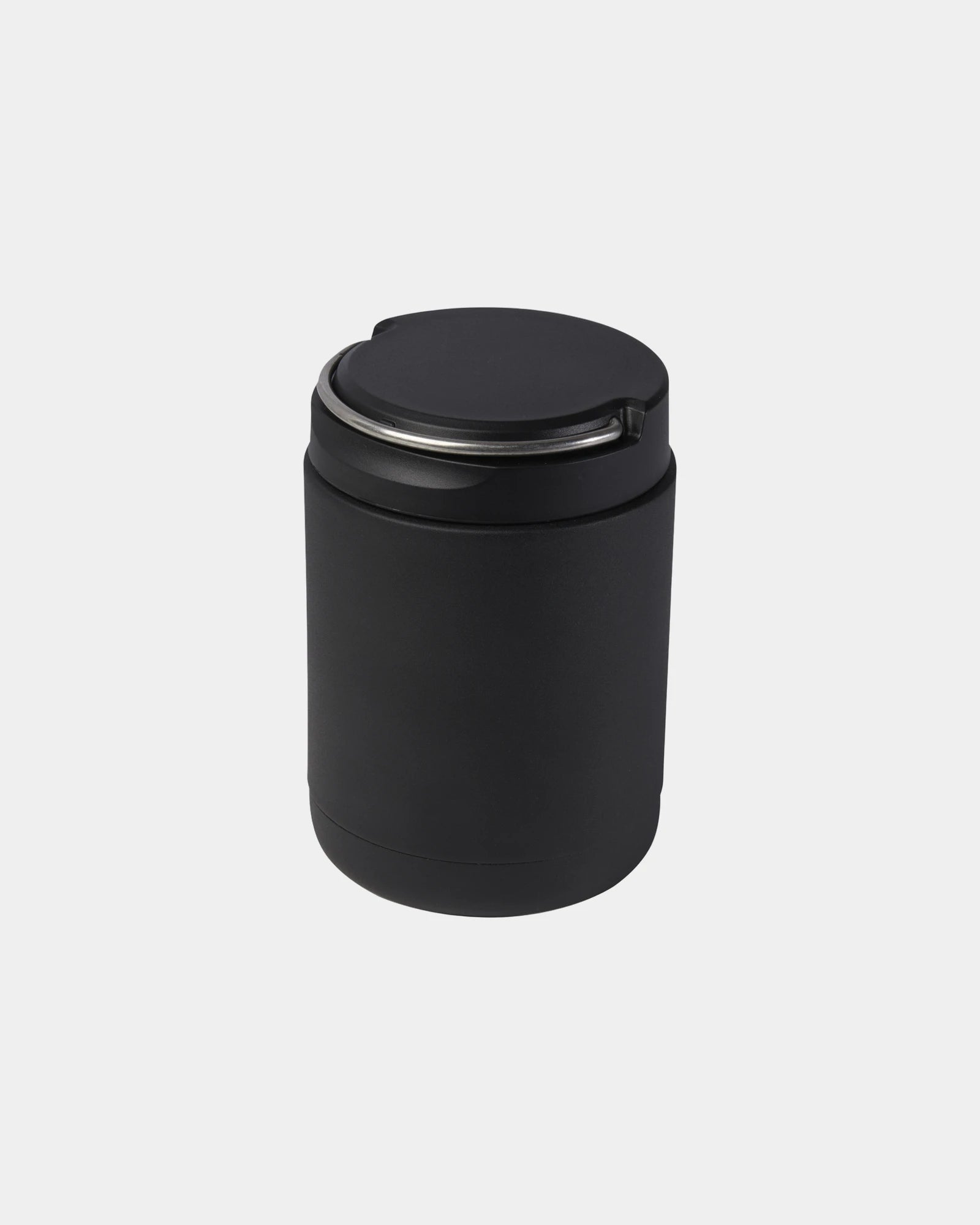 Promotional recycled stainless steel lunch box 500ml - Black