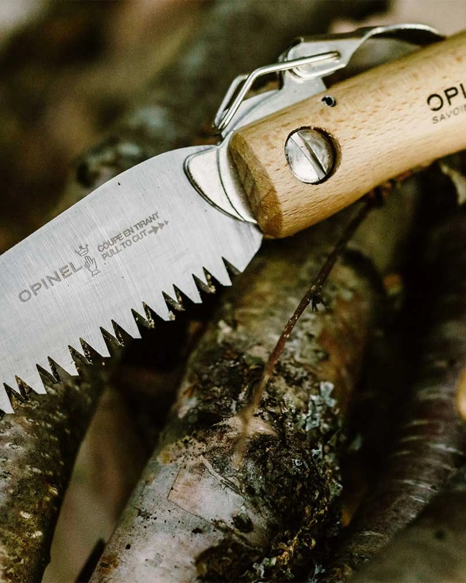 Custom carbon steel garden saw Opinel N°18 - 4