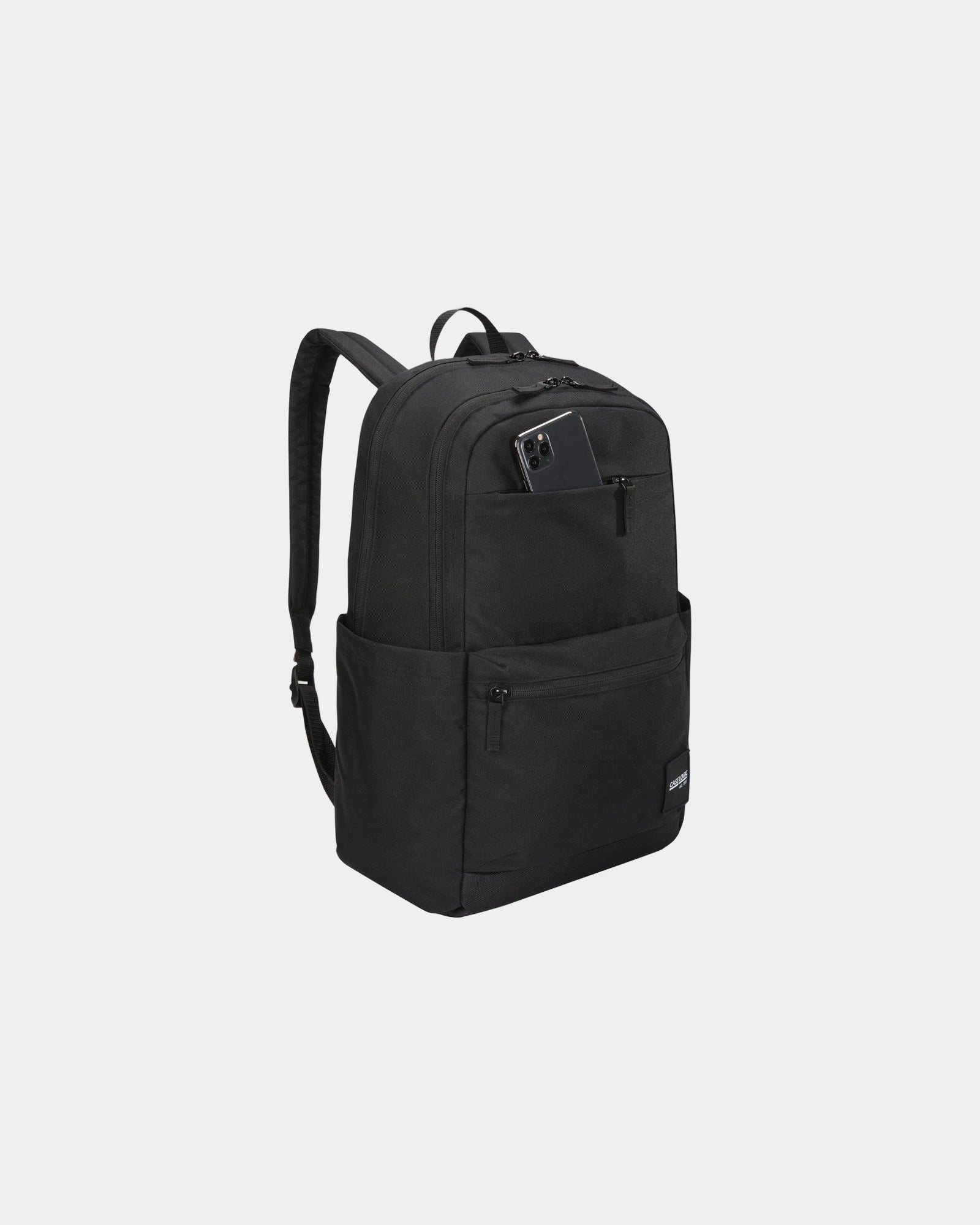 Custom recycled polyester backpack Case Logic Uplink - Black