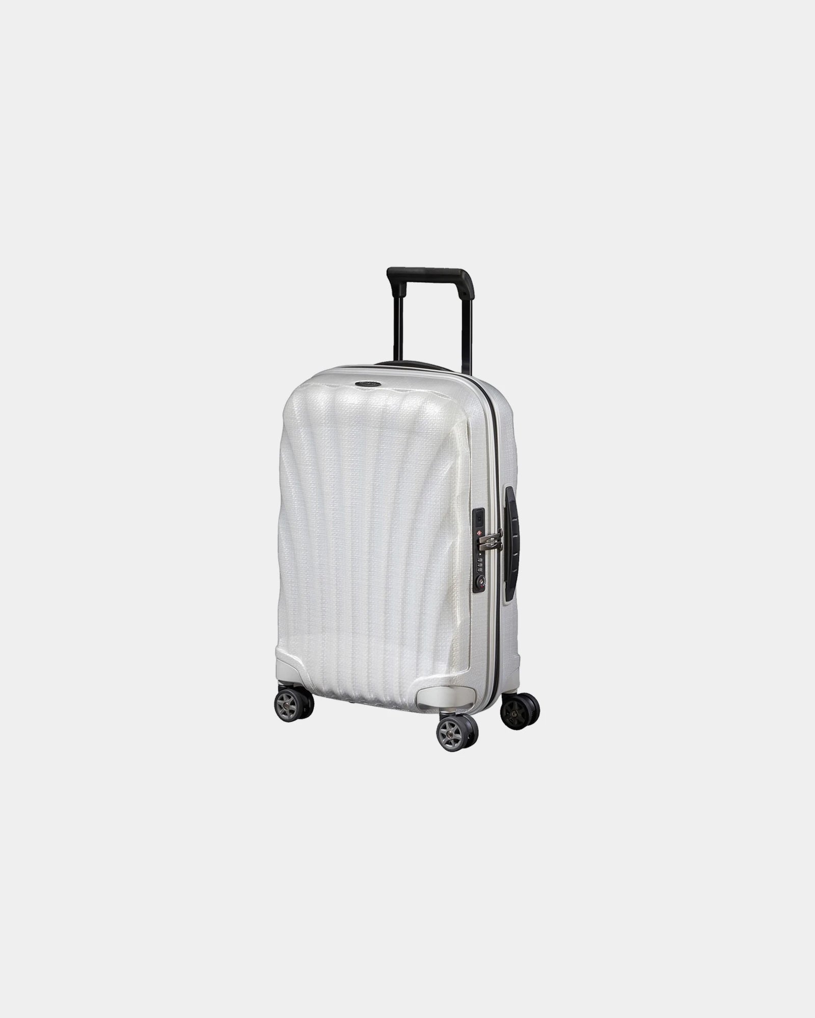 Custom lightweight Samsonite C-LITE 69 cm suitcase - White
