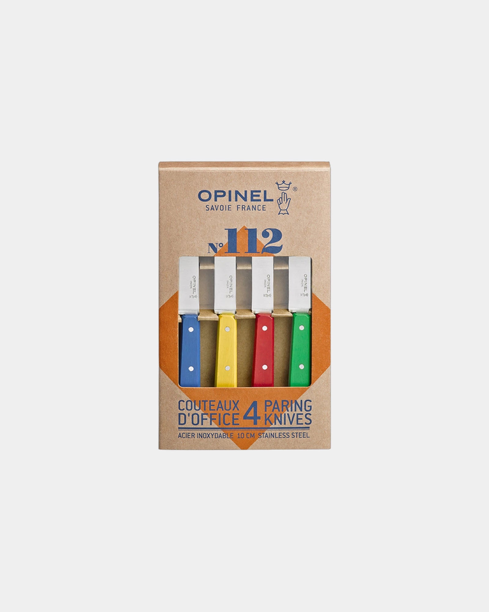 Custom eco-friendly stainless steel knives Opinel N°112 - Blue