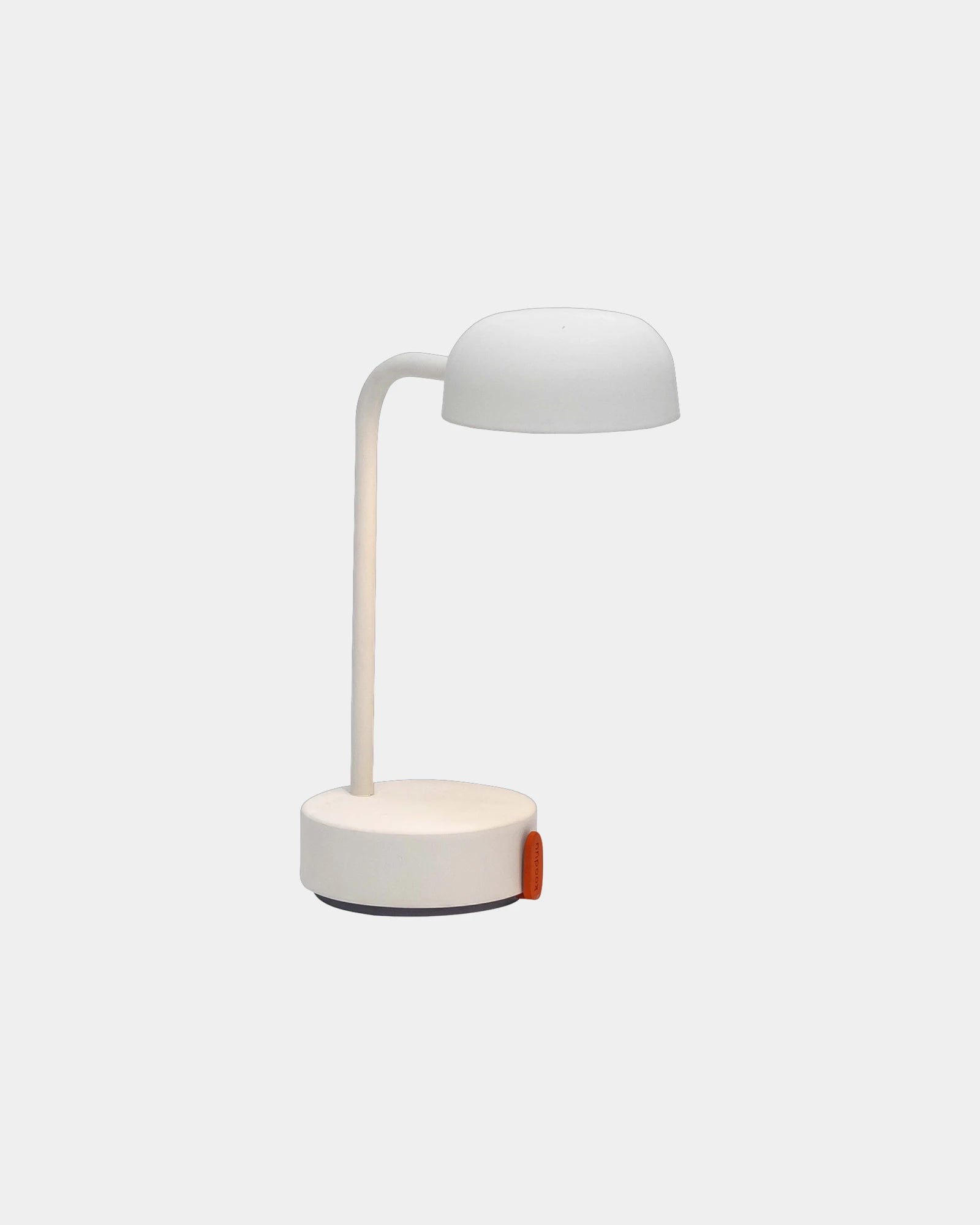 Custom rechargeable steel lamp Kooduu Fokus - White
