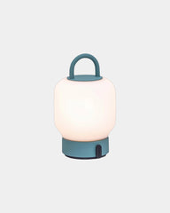 Promotional eco-friendly portable lamp Kooduu Loome - Turquoise
