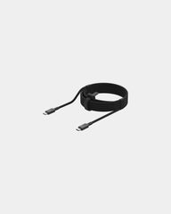 Promotional nylon USB-C PD cable 100W - Black