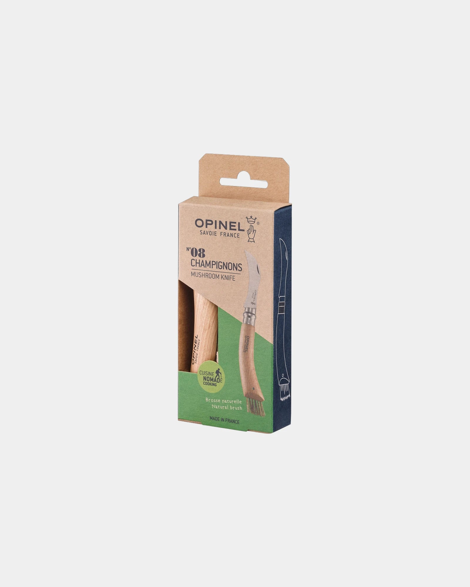 Custom eco-friendly Opinel mushroom knife N°08 - 1