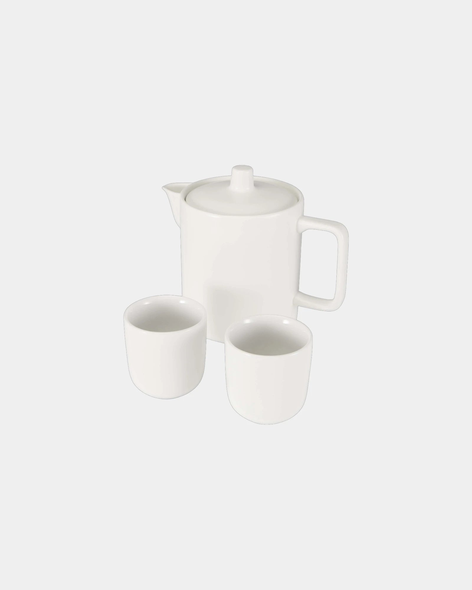 Promotional ceramic tea set with Suki teapot and cups - 2