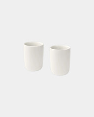 Promotional ceramic mugs set of 2 350ml Male - White