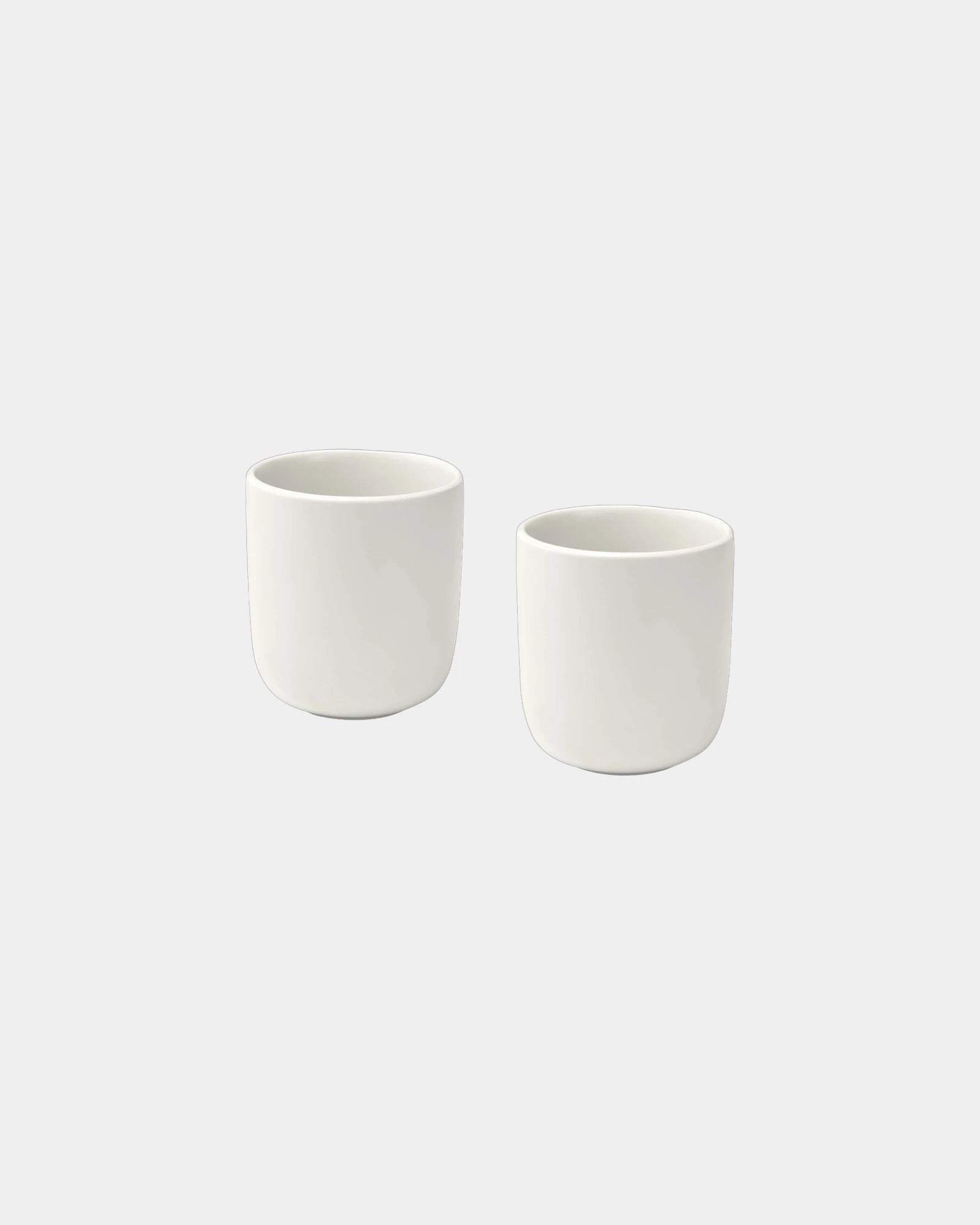 Promotional ceramic mugs set of 2 200ml - White