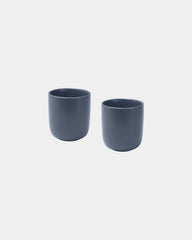 Promotional ceramic mugs set of 2 200ml - Bleu Hale