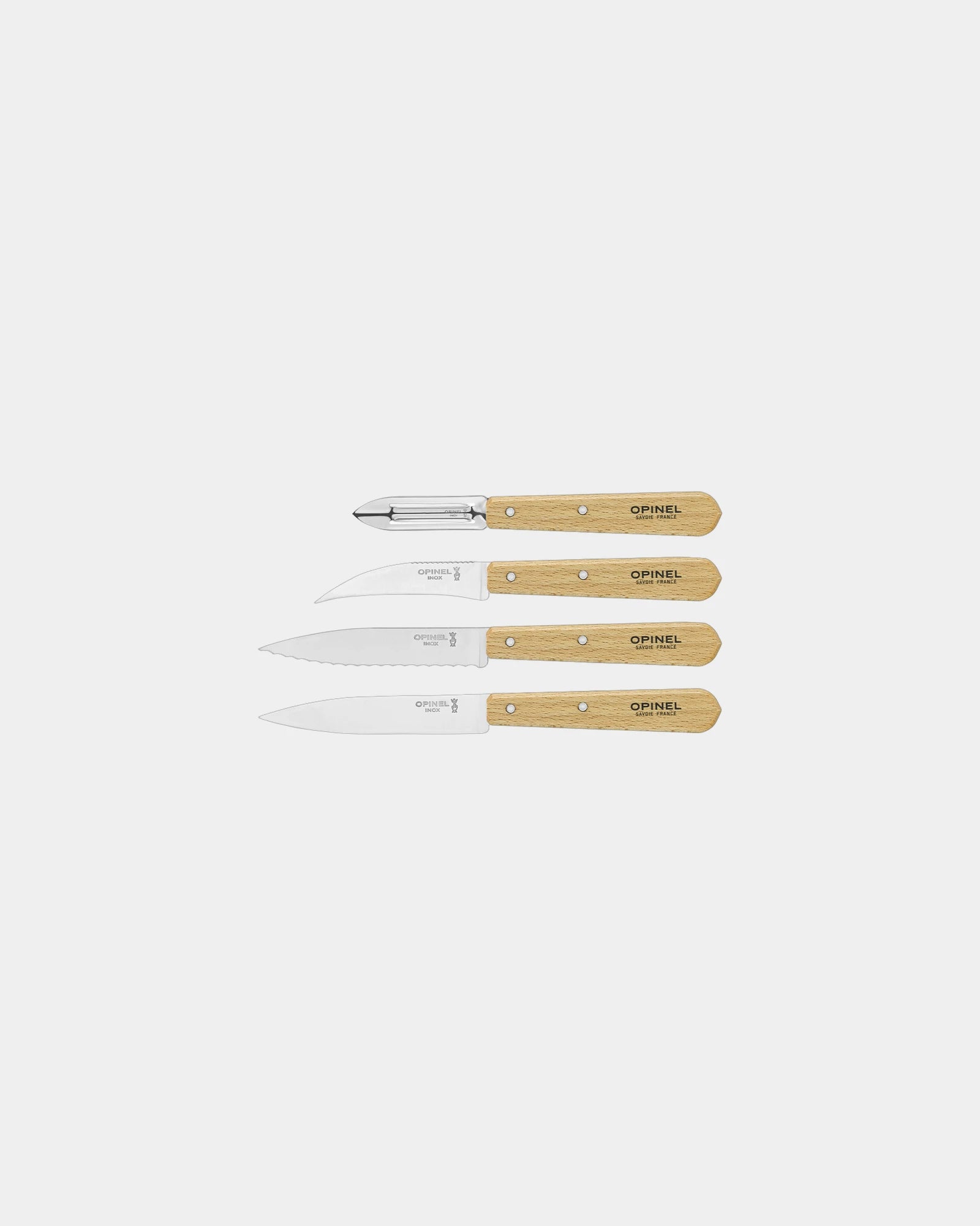 Custom eco-friendly knife set Opinel Les Essentiels - 1