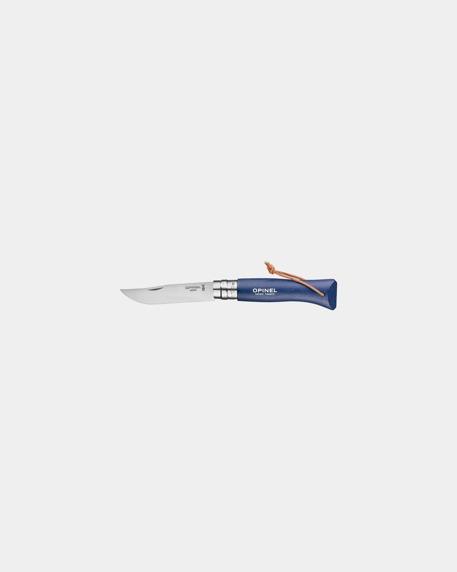 Custom eco-friendly stainless steel knife Opinel N°06 - Navy