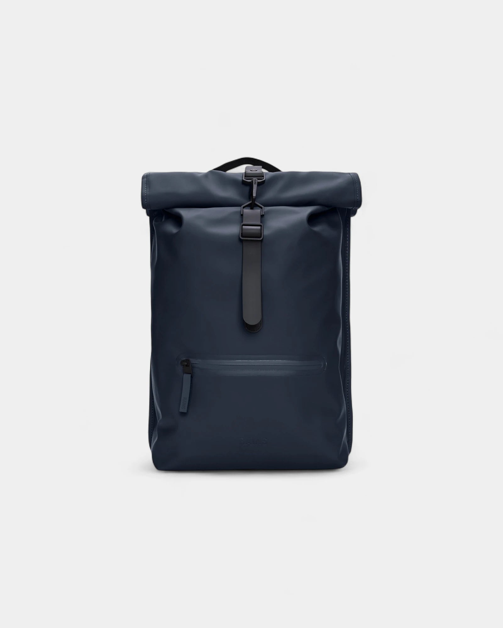 Custom waterproof rolltop backpack Rains Rolltop Rucksack W3 - Navy