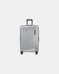 Custom expandable 81 cm suitcase Samsonite Nuon - Silver