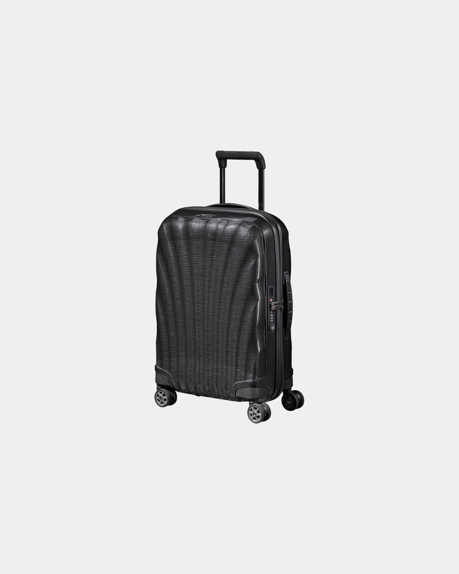 Custom 55 cm expandable suitcase Samsonite C-LITE - Black