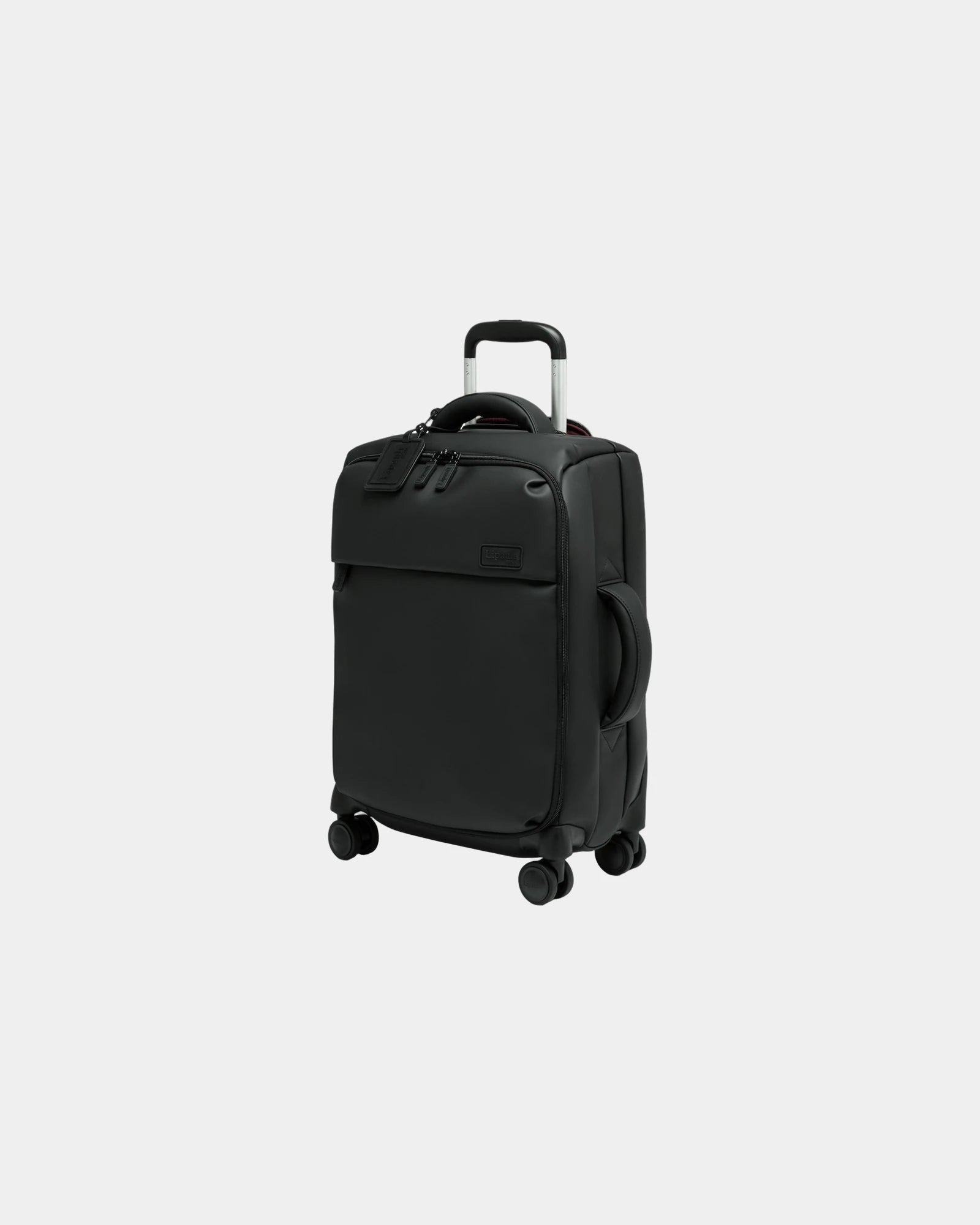 Custom 55cm polycarbonate suitcase Lipault Lost In Berlin - Black