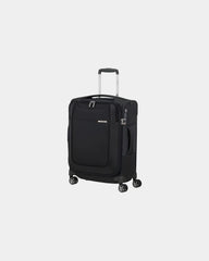 Custom expandable soft suitcase Samsonite D'LITE 78cm - Black