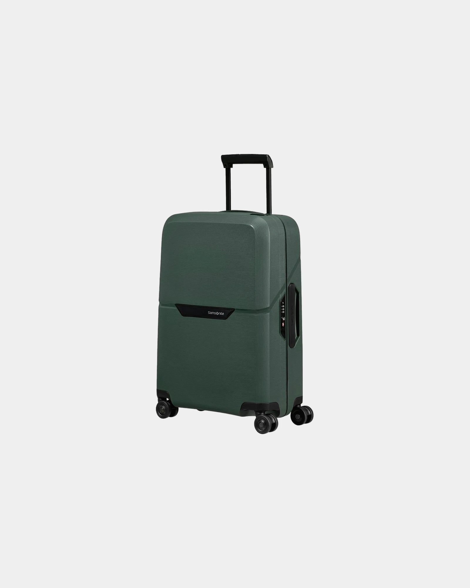 Custom recycled Samsonite Magnum 81cm suitcase - Green